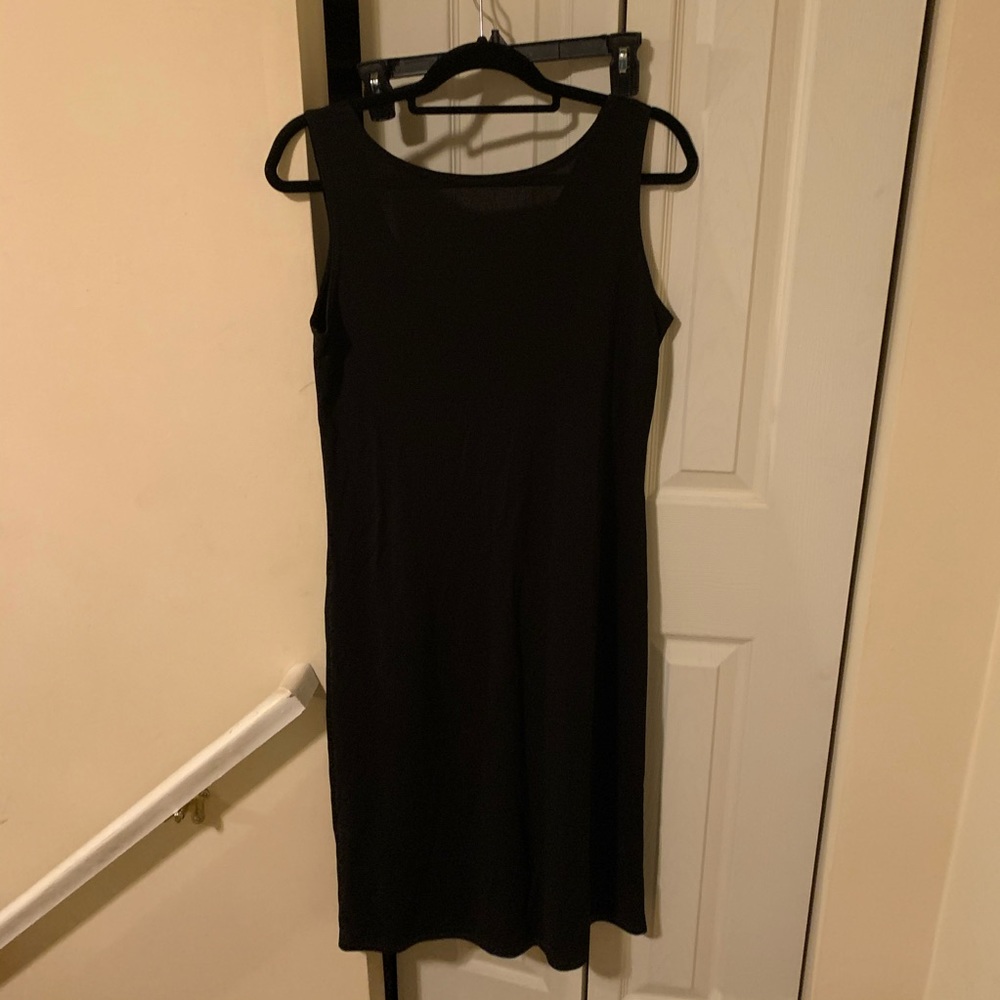 Benjamin A Black Knit Dress Large